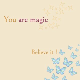 Geloof in je eigen magie!

Het zit allemaal in je. Alles wat je nodig hebt, draag je al bij je. Het is niet nieuw, het is niet onbekend, je bent het misschien alleen vergeten.