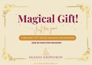✨️ CADEAUBON ALERT — Geef spiritualiteit cadeau ✨️

De feestdagen komen eraan, een tijd van warmte, verbinding en betekenisvolle gebaren. In plaats van materiële cadeaus, is het soms juist een zielsvolle ervaring die het meeste raakt. Iets wat echt van binnenuit verbindt. 💫

Het ontvangen van een cadeau kan zo’n hartverwarmende ervaring zijn, vooral als het komt van iemand die je goed kent. Een attent cadeau laat zien dat iemand niet alleen om je geeft, maar ook aandacht heeft voor je interesses en wat je diep van binnen beweegt. Het is altijd bijzonder om iets te krijgen dat speciaal voor jou is uitgekozen.

Ben je op zoek naar een magisch en origineel cadeau voor deze feestdagen? 🎁

Overweeg dan om een Akasha Kronieken reading cadeau te geven. Een zielsvolle ervaring die iemand helpt om diepere inzichten te krijgen in hun levenspad en zielenreis. Een moment van heling, bewustwording en verbinding met het hogere zelf. 🌟

Een betekenisvol cadeau dat niet alleen raakt, maar ook blijvende inzichten brengt.

https://www.deakashakronieken.nl/akasha-cadeaubon/