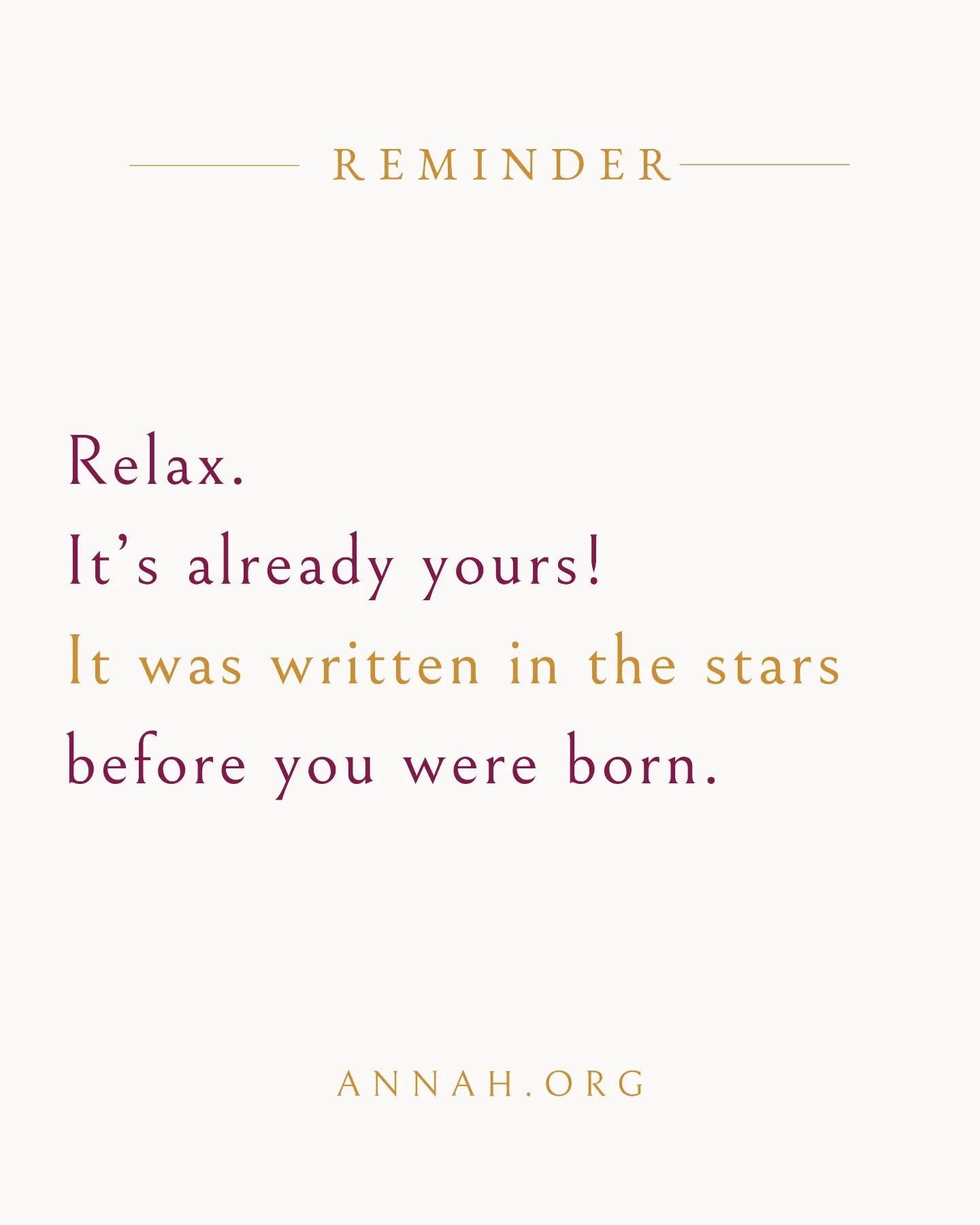 Misschien moest je dit vandaag even lezen.
Soms proberen we alles te controleren.
Maar sommige dingen zijn al lang voor ons geschreven.
Relax.
Wat voor jou bedoeld is, kan je niet missen.
✨ Voel je dat dit met je resoneert? Laat een ✨ achter.
.
.
#spiritualreminder
#divinetiming
#trusttheuniverse
#higherconsciousness
#soulguidance