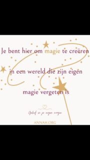 Je hoeft niet meer te zoeken naar iets buiten jezelf. Het zit al in je. Alleen ben je het misschien een beetje vergeten.
Niet omdat het weg isโฆ maar omdat je er van weg bent gegaan.
Geloof in je eigen magie โจ๏ธ
โ
Voel je dat dit voor jou is?
Je bent welkom โ annah.org
๐ค