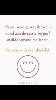 Soms heb je geen lange uitleg nodig. Alleen iemand die het helder voor je maakt.

Dat is vaak wat er gebeurt in een sessie. Geen zweverigheid, geen ingewikkelde verhalen… maar gewoon duidelijk zien wat er speelt.

En vanaf daar ontstaat er rust ...en vaakbeweging.

—

Voel je dat je daar aan toe bent?
Je bent welkom → annah.org