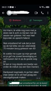 Zo'n lief berichtje waar ik gewoon even van moet glimlachen. Niet omdat iemand zegt dat de sessie goed was. Maar omdat ik voel en weet dat er iets in beweging is gekomen.
(ik mocht het delen)
๐ค
#AkashaKronieken
#Zielsontwikkeling
#Bewustwording
#InnerlijkeGroei
#HarmAkashicMedium