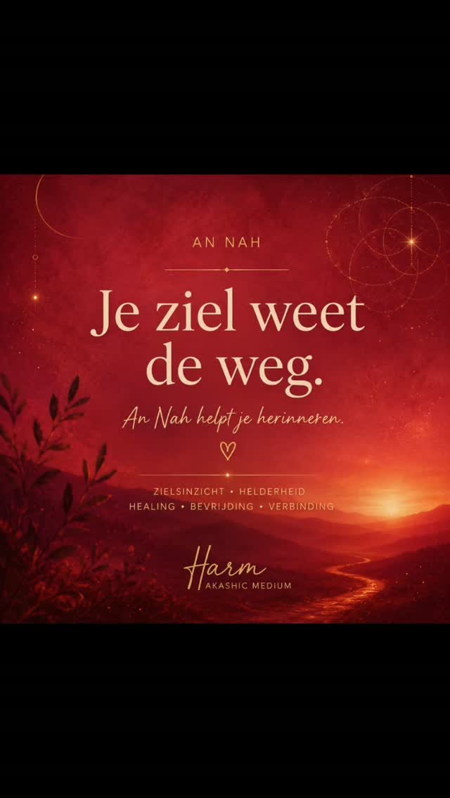 Je ziel weet de weg al. Misschien mag je hier eens wat vaker naar (leren) luisteren 😃
Herken jij dat?
#Zielsontwikkeling
#Bewustzijn
#AnNah