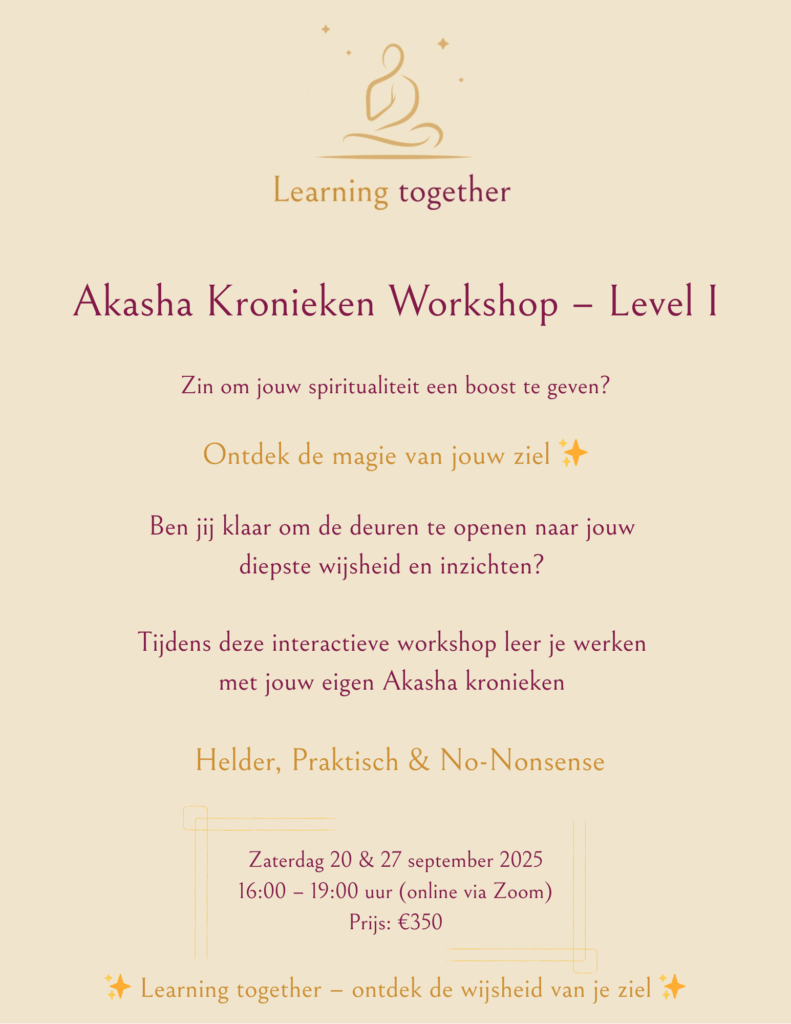 Werken met de akasha kronieken